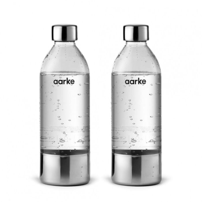 AARKE PET WATER FLESSEN 1 LTR. 2-PACK