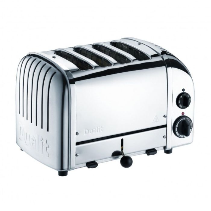 DUALIT NEWGEN 4-SLOTS TOASTER RVS