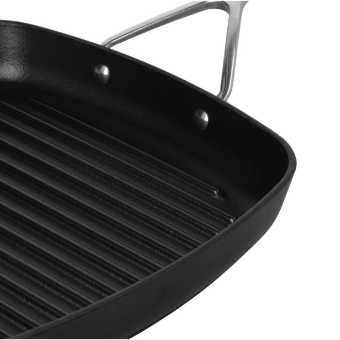 ZOMERPROMOTIE - DEMEYERE GRILLPAN 28X28CM - GIETIJZER