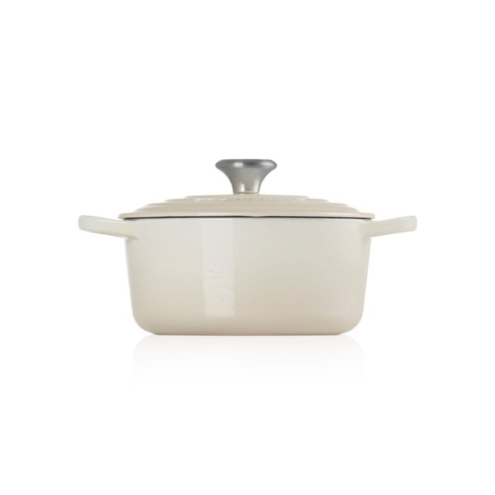 Le Creuset Ronde Braad/Stoofpan 22cm Meringue