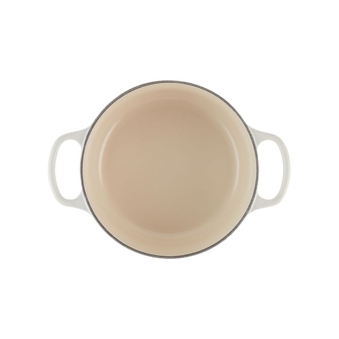 Le Creuset Ronde Braad/Stoofpan 22cm Meringue