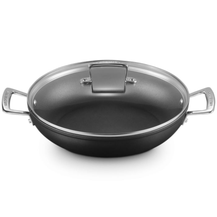 Provençaalse Sauteerpan met Glazen Deksel Ø 28 CM