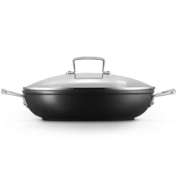 Provençaalse Sauteerpan met Glazen Deksel Ø 28 CM