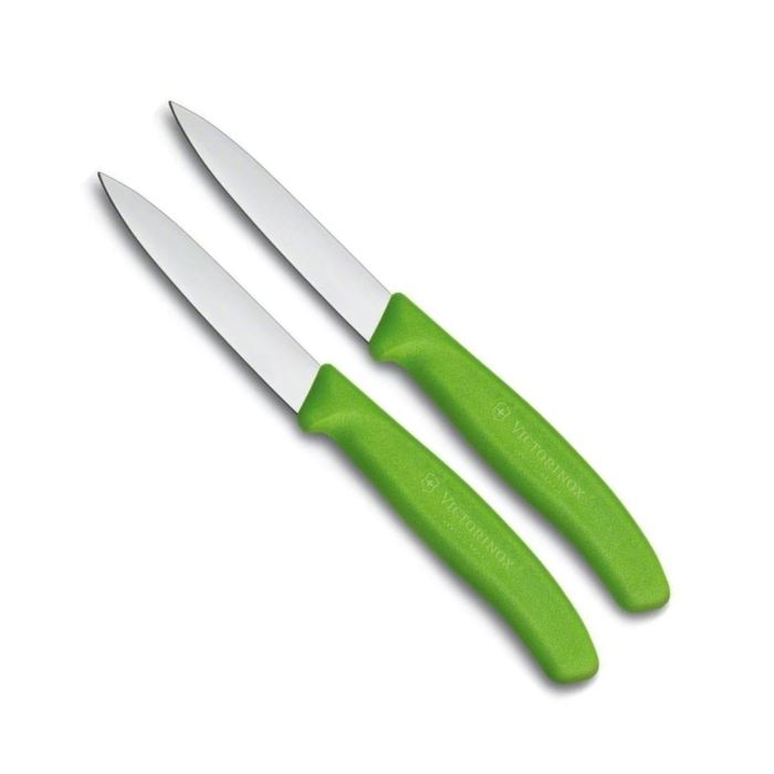 VICTORINOX GLAD MES GROEN 2PCS