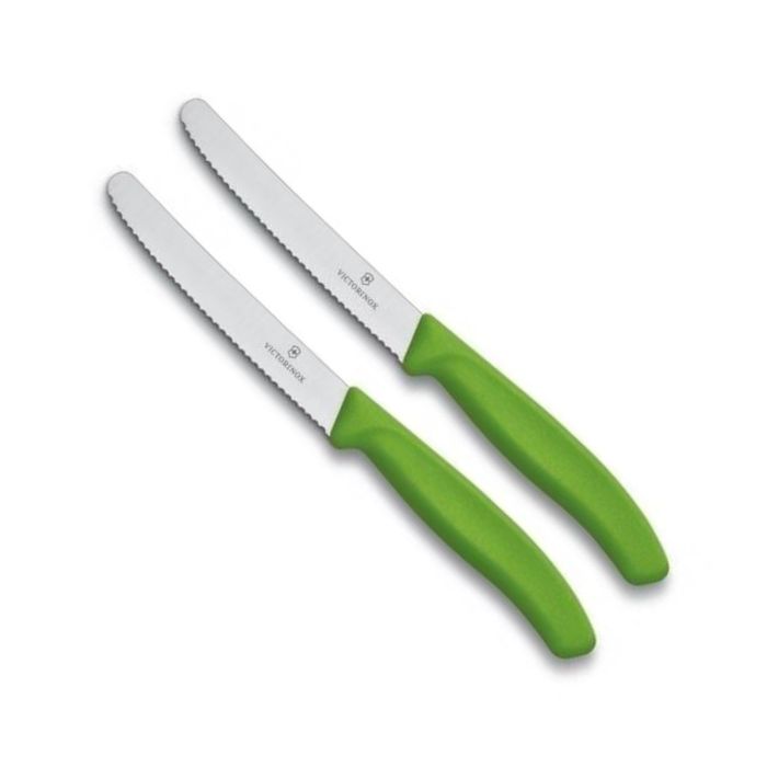 VICTORINOX TOMAATMESJES GROEN 2PCS