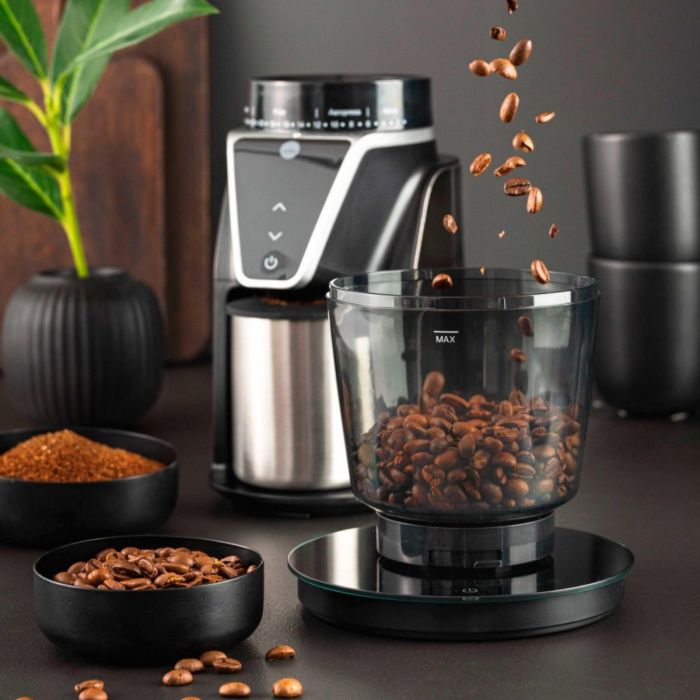 WILFA - BALANCE COFFEE GRINDER ZILVER