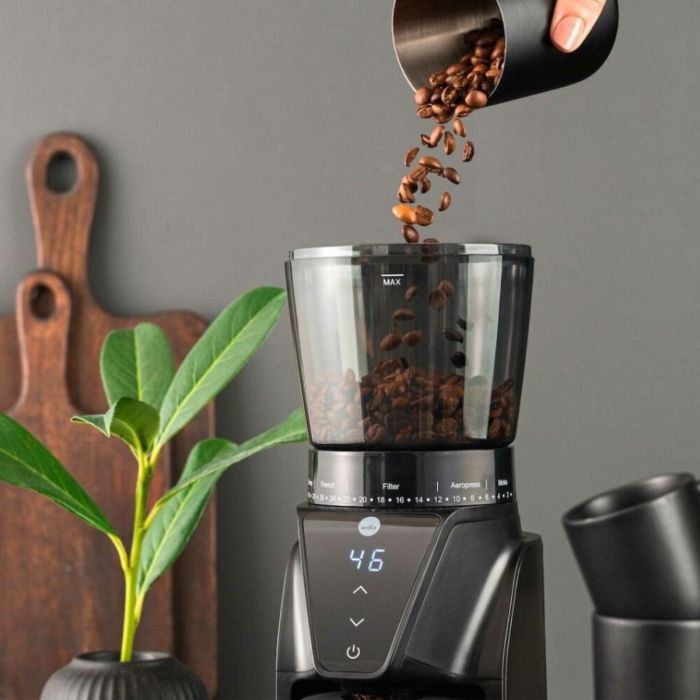 WILFA - BALANCE COFFEE GRINDER ZWART