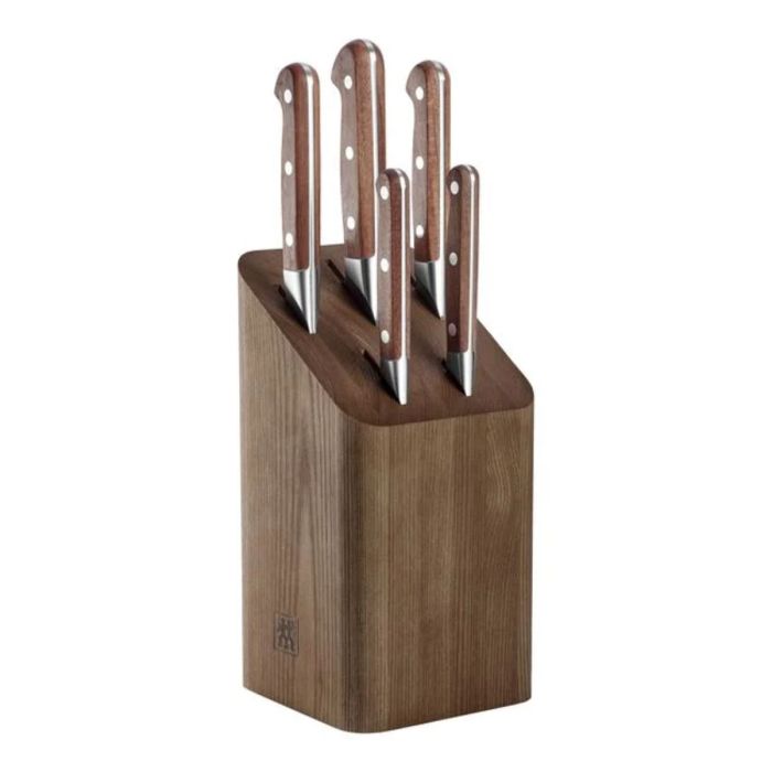 ZWILLING PRO WOOD 6-DELIG MESSENBLOK 